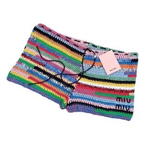 Miu miu crochet short sold out everywhere